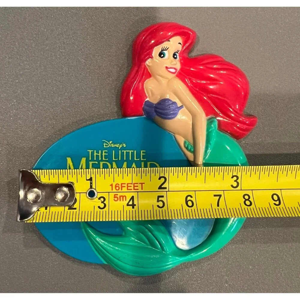 Vintage 1991 The Little Mermaid Small Compact‎ Mirror EUC, Disneyana Princesses